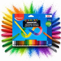 Lápis Color'Peps 24 Cores Colorir Ergonomica Maped