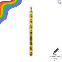 Lápis Colorido Jumbo Rainbow Neon - Tris