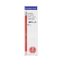 Lápis Coloridos Apagáveis STAEDTLER Noris De 3mm Vermelho E Azul Para Desenho, Animação E Design,