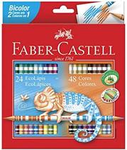 Lapis cor 024 faber bicolor 48 cores