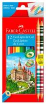 Lapis Cor 10 Cores + 2 Lápis Bicolor Faber Castell
