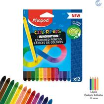 Lapis Cor 12 Cores Infinity Colorpeps Maped Lapis Cor 12 Cores Infinity Colorpeps Maped