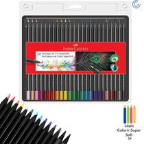Lapis Cor 24 Cores Super Soft - Faber Castell