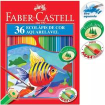 Lápis Cor 36 Cores Aquarela 120236G - Faber Castell - Faber-Castell