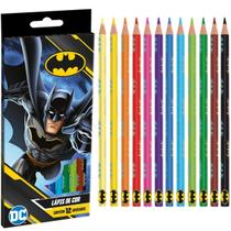 Lápis cor dc batman - 12 cores - hexagonal - tris Lápis cor dc batman - 12 cores - hexagonal - tris