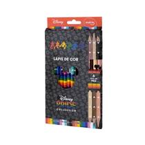 Lápis Cor Disney Mickey Mouse Pride Collection 6 Tons Pele