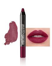 Lápis de batom Vasanti Matte Crush Berry First Kiss