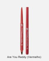 Lápis de Boca Retrátil - Ruby Kisses - 2 em 1 com Pincel Acoplado