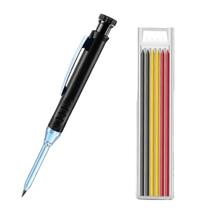 Lápis de Carpinteiro Apontador Embutido + Refil