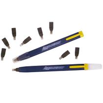 Lápis de carpinteiro Swanson CP216 recarregável, pacote com 2, 16 pontas Lápis de carpinteiro Swanson CP216 recarregável, pacote com 2, 16 pontas