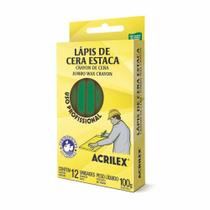 Lápis De Cera Estaca Verde Bandeira 511