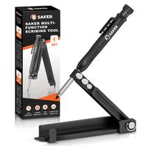 Lápis de construção multifuncional Scribing Tool Saker preto Lápis de construção multifuncional Scribing Tool Saker preto