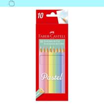 Lapis De Cor 10 Cores Faber-Castell Ecolapis Pastel