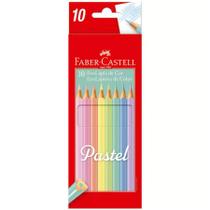 Lápis de cor 10 cores Pastel 120510P116141 - Faber-Castell Lápis de cor 10 cores Pastel 120510P116141 - Faber-Castell