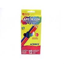 Lápis de Cor 12 Cores Acrilex Lapis de Cor 12 Cores Acrilex Lápis de Cor 12 Cores Acrilex Lapis de Cor 12 Cores Acrilex