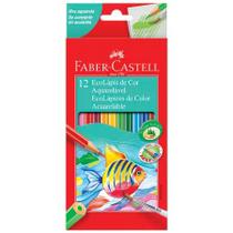 Lápis de cor 12 cores aquarelável 120212G - Faber-Castell Lápis de cor 12 cores aquarelável 120212G - Faber-Castell