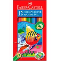 Lápis de Cor 12 Cores Aquarelável Faber-Castell