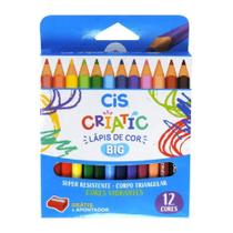 Lápis de Cor 12 Cores Big CIS