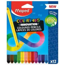 Lápis de Cor 12 Cores Color Peps Infinity Maped