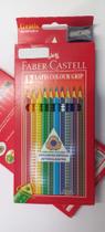 Lápis de cor 12 cores Colour Grip Faber Castell