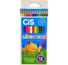 Lapis De Cor 12 Cores Corpo Sextavado Cis Lapis De Cor 12 Cores Corpo Sextavado Cis