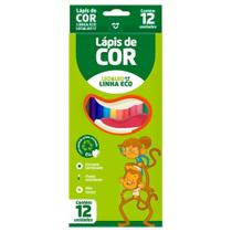 Lápis de Cor 12 Cores Eco Sextavado Flex Ecológico - LEOeLEO Lápis de Cor 12 Cores Eco Sextavado Flex Ecológico - LEOeLEO