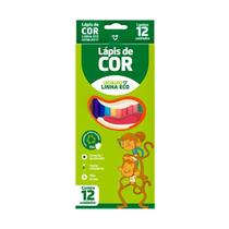 Lápis de Cor 12 Cores Ecológico - Leonora