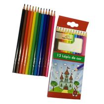 Lapis de Cor 12 Cores Escolar Win Paper