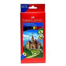 Lapis de cor 12 cores faber castell Lapis de cor 12 cores faber castell