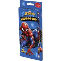 Lápis De Cor 12 Cores Homem Aranha MOLIN Modelo 2