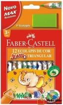 Lápis de Cor 12 Cores Jumbo Triangular Faber-castell - Faber Castell