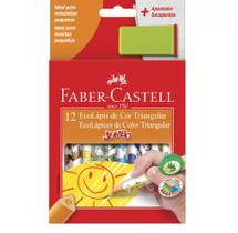 Lápis de Cor 12 Cores Jumbo Triangular Faber Castell Jumbo 12 unidades Lápis de Cor 12 Cores Jumbo Triangular Faber Castell Jumbo 12 unidades