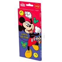 Lápis de Cor 12 Cores Mickey Mouse - Molin
