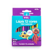 Lápis de Cor 12 Cores Mini Redondo - Onda