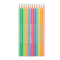 Lápis de Cor 12 Cores Pastel Trend Leo&Leo