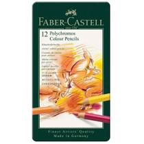 Lápis de cor 12 cores Polychromos 110012 - Faber-Castell Lápis de cor 12 cores Polychromos 110012 - Faber-Castell