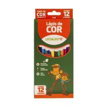 Lápis de Cor 12 Cores Sextavado Flex - Leo & Leo Lápis de Cor 12 Cores Sextavado Flex - Leo & Leo