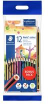 Lápis de Cor 12 cores sextavado Noris - Staedtler