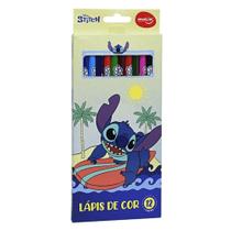 Lápis De Cor 12 Cores Stitch MOLIN Modelo 2