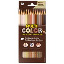 Lápis de Cor 12 Cores Tons de Pele Multicolor - FABER CASTELL