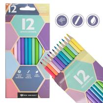 Lápis de Cor 12 Pastel Redondo - Bee Unique