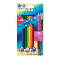 Lápis de cor 12 unidades + 3 lápis de escrever Star