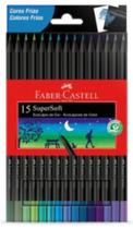 Lápis de Cor 15 Cores Frios Super Soft Faber Castell