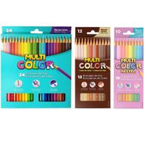 Lápis De Cor 24 Básica + 12 Tons Pele + 10 Tons Pastel Faber Lápis De Cor 24 Básica + 12 Tons Pele + 10 Tons Pastel Faber