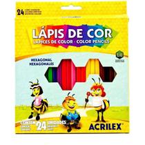 Lápis de Cor 24 Cores 09694 Acrilex