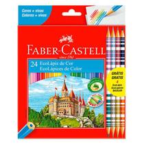 Lápis de cor 24 cores 120124 Faber Castell