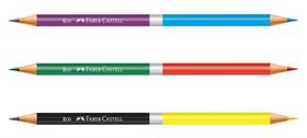Lápis de Cor 24 Cores Bicolor Faber-castell - Faber castell