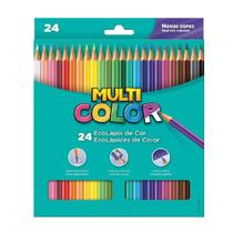 Lapis de Cor 24 cores Caixa Multicolor - Sub Linha Faber Castell