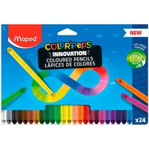 Lápis de Cor 24 Cores Color Peps Infinity Maped