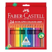 Lápis de cor 24 cores Colour Grip Faber Castell